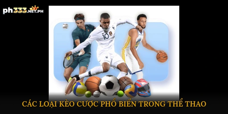 Các loại kèo cược phổ biến trong thể thao trực tuyến