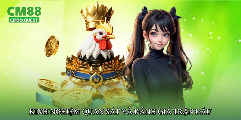 Kinh nghiệm quan sát và đánh giá trận đấu